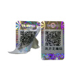 Tamper Proof One Time Use 3D Hologram Label Anti-counterfeiting Packaging Sticker With Serial Number